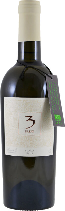 3 Passo Bianco, Chardonnay/Fiano (Biologisch)