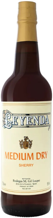productfoto Leyenda, Medium Dry Sherry